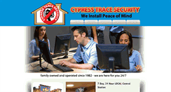 Desktop Screenshot of cypresstracesecurity.com